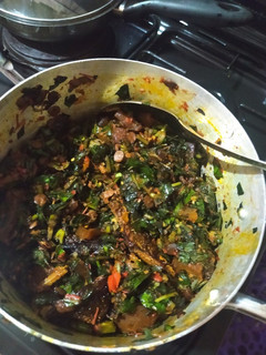 A picture of Ẹfọ riro.
