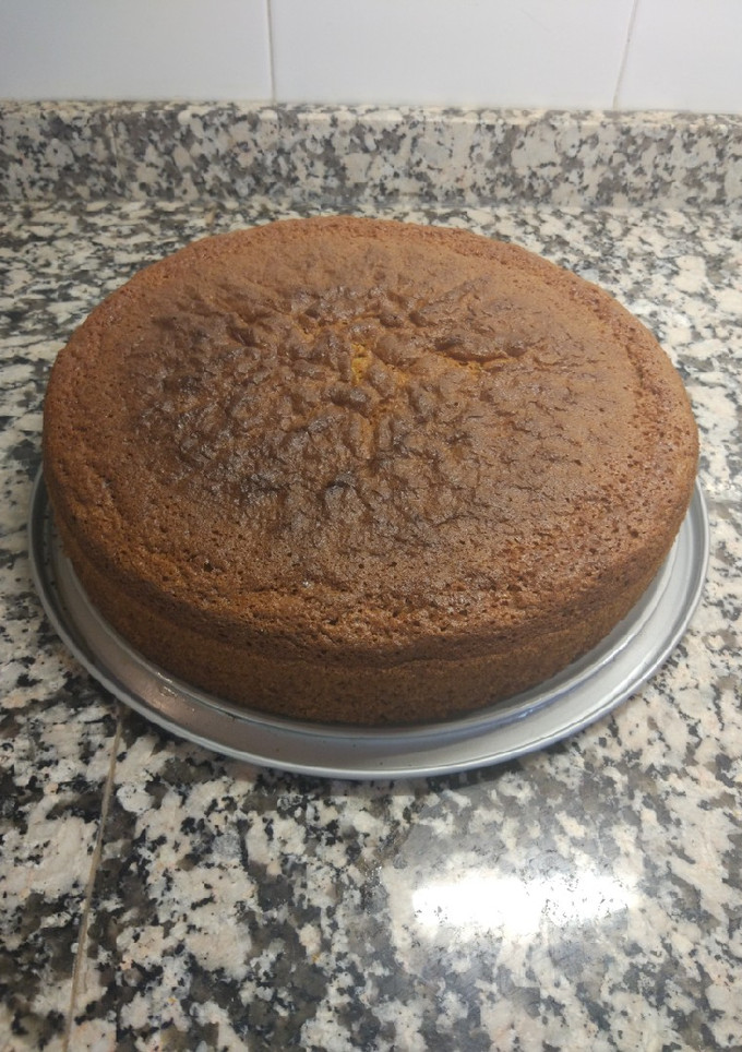Una foto de Bizcocho de leche caliente