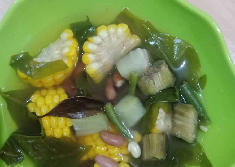 Cara membuat Sayur asem kacang merah enak