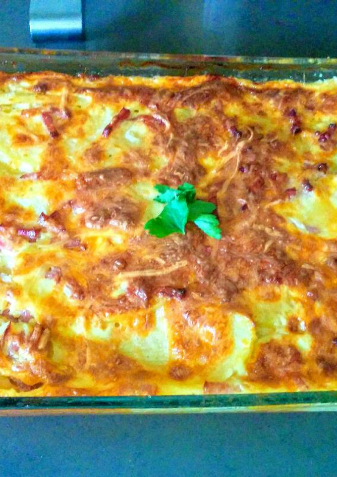 Una foto de Lasaña de patatas sin pasta