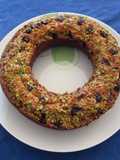 Ciambella alla Zucca con Pistacchi e Mirtilli Rossi
