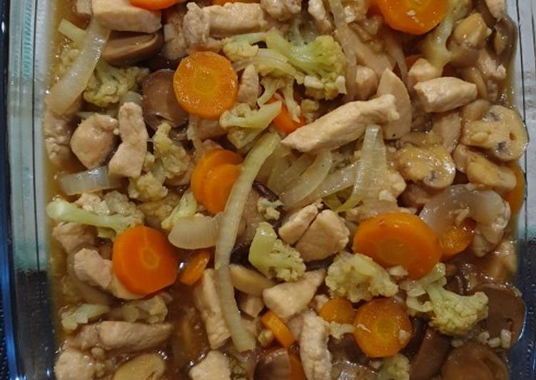 Cara Gampang Menyiapkan Ayam Cah Jamur, Bikin Ngiler