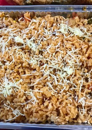 Una foto de Almuerzos colombianos - Arroz sepultado