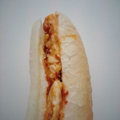 A picture of Chicken and cheese sandwich💜.