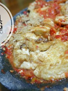Foto resep Sambal Bawang Penyet Tahu