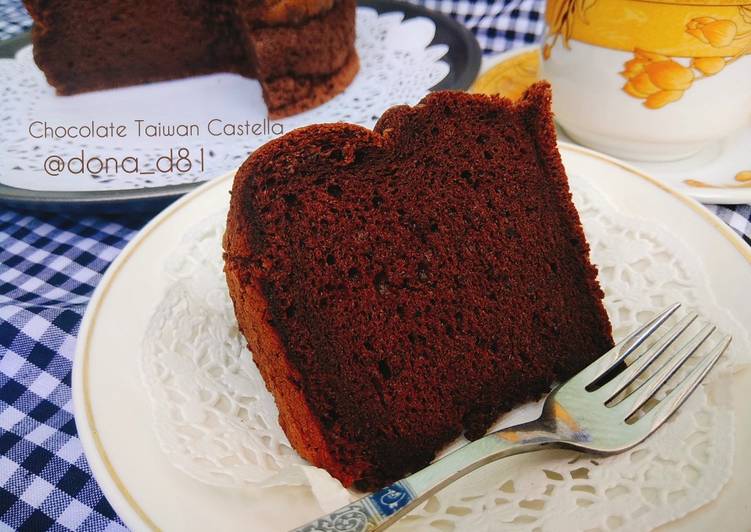 Chocolate Taiwan Castella