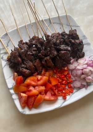 Foto resep Sate Daging Teflon 🍢