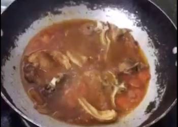Easy Serving Recipe Pork on Tomato saut with Fish sauce kinamatisan porkchop Restaurant Style