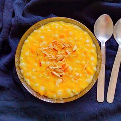 A picture of Sago Mango Pudding.