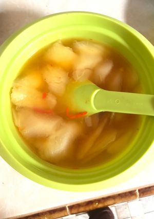 Foto resep Sayur asem pepaya muda