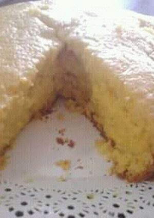 Una foto de Budín de mandarina en licuadora