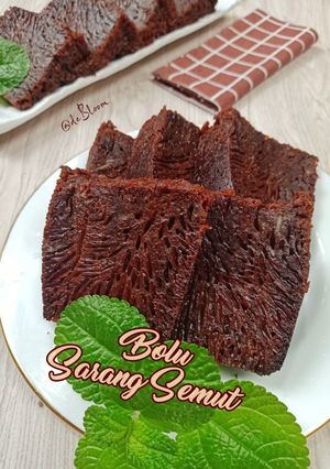 Foto resep 919. Bolu Sarang Semut Cokelat