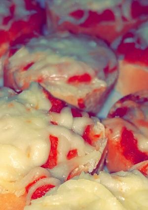 صورة لوصفة بيتزا بالصامولي 🍕