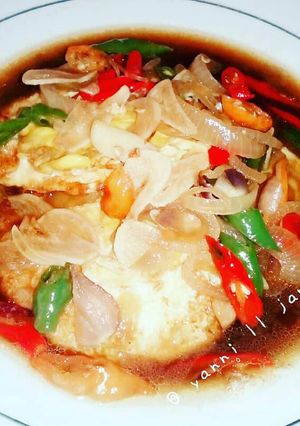 Foto resep Telur ceplok kuah kecap