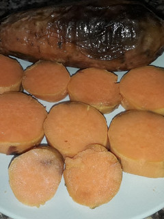 Una foto de Boniatos al horno !