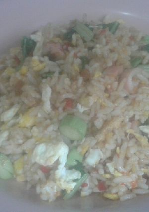 Foto resep Nasi goreng campur