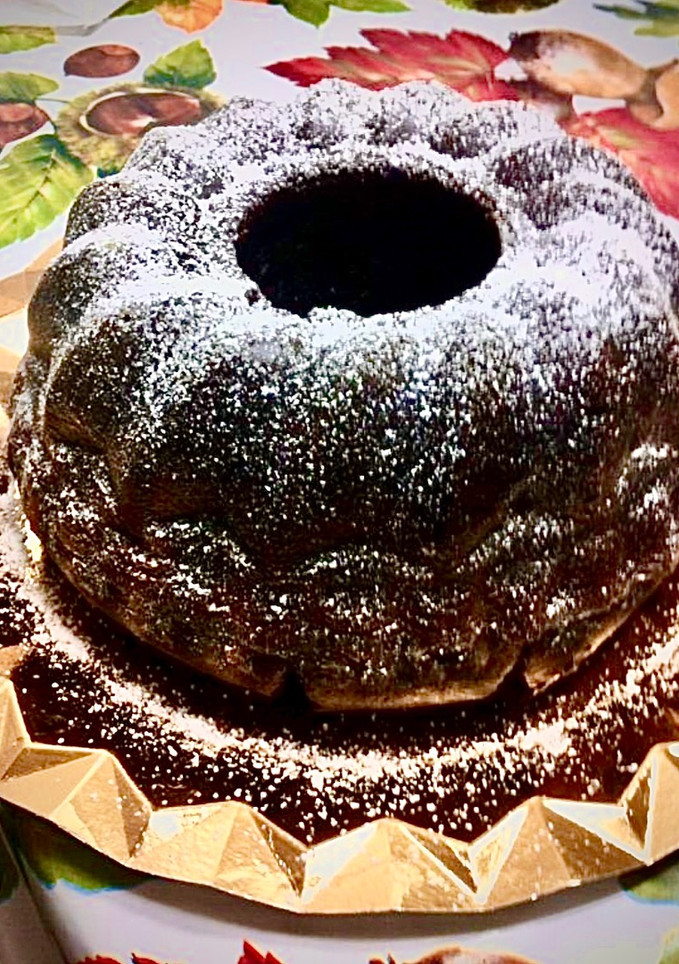 Una foto de Bizcocho de chocolate #bizcocheando