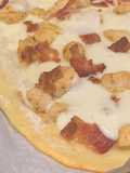 Keto Chicken Bacon Ranch Pizza