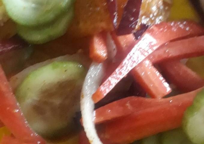 Steps to Make Homemade Seasonal slide #onerecipeonetree