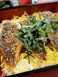 Horse Mackerel Kabayaki on Rice Packed with Umami Taste of Shiitake Powder