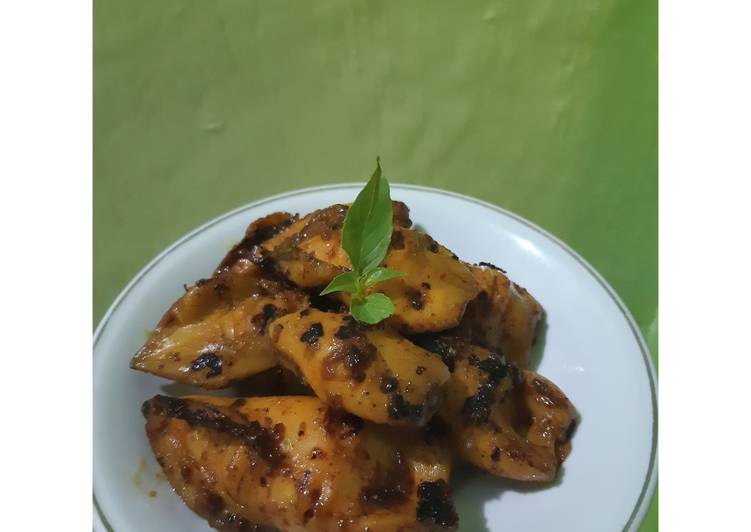 Cumi Bakar bumbu Rempah