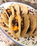Quesadillas de hamburguesa