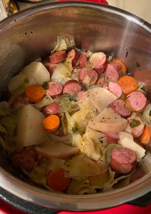 A picture of Instant Pot New England Boil.