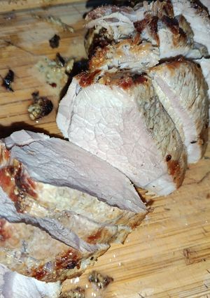 Une photo de Rôti de porc à l'Airfryer