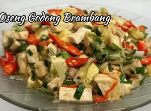 Foto resep *OSENG GODONG BRAMBANG*(Oseng Daun Bawang Merah Tahu Tempe)