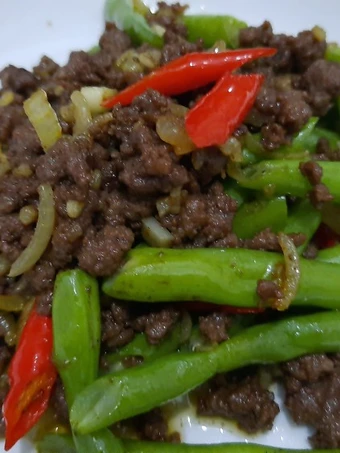 Cara Gampang Menyiapkan Resep  Tumis Buncis Daging Cinta yang Enak Banget, Lezat