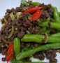 Cara Gampang Menyiapkan Resep  Tumis Buncis Daging Cinta yang Enak Banget, Lezat