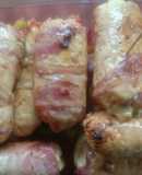 Rollos De Pollo Rellenos