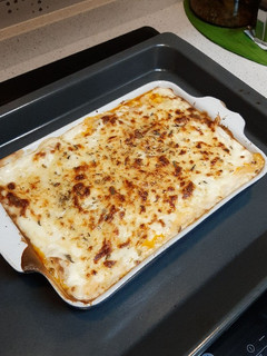 Una foto de Lasaña para chuparse los dedos