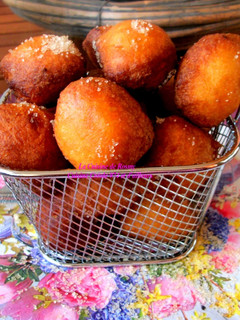 Une photo de Des petits beignets au sucre
