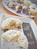 Donuts y cupcakes Arándanos