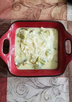 Una foto de Chile con queso