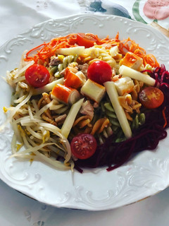 Una foto de Ensalada de pasta con atún