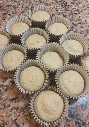 Una foto de Muffins de avena y banana