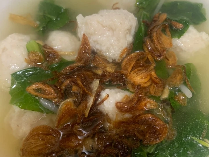 Langkah Gampang Membuat Resep Sup bakso ayam yang Bisa Manjain Lidah Anti Ribet, Mantap Sekali