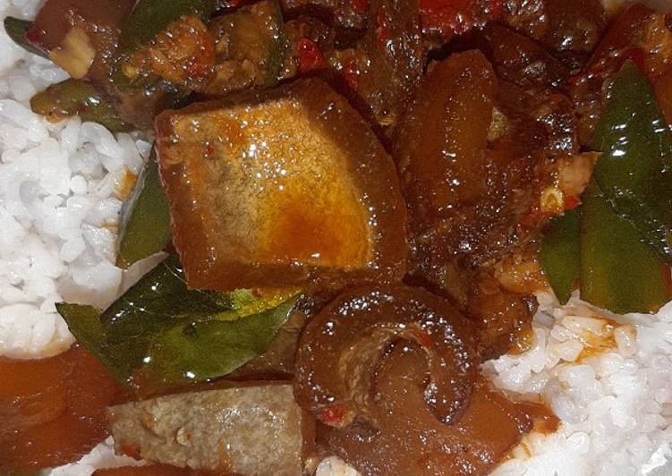 Tumis KIKIL, tdk bau amis