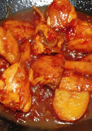 Foto resep Semur Ayam kentang