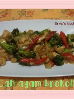 Foto resep Cah ayam brokoli