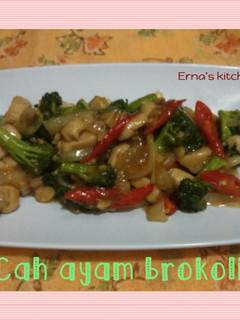 Foto resep Cah ayam brokoli
