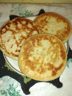 صورة لوصفة مخامر او خبز عربي