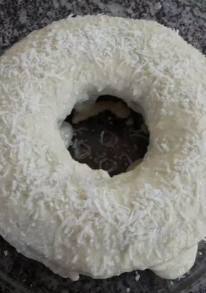 Foto de Bolo de batata doce crua