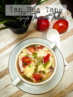 Foto resep Sup Tomat Telur (Tan Hua Tang)