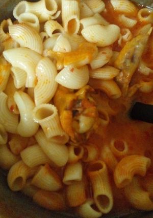 Una foto de Sopa de codito en caldillo
