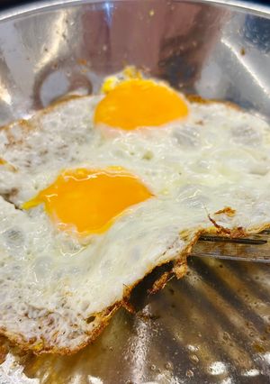 Hình của món 🍳Cách chiên trứng bằng chảo inox không bị dính - cho người mới bắt đầu.