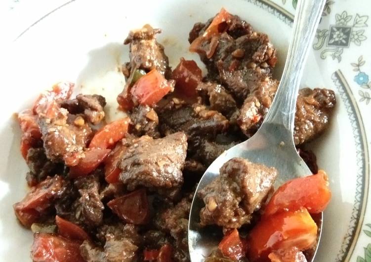 Resep Tumis Daging Bumbu Sate yang Harus Anda Coba