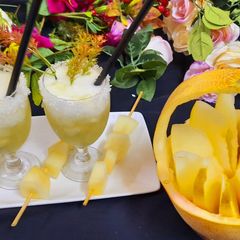 A picture of Sweet melon juice 😍.